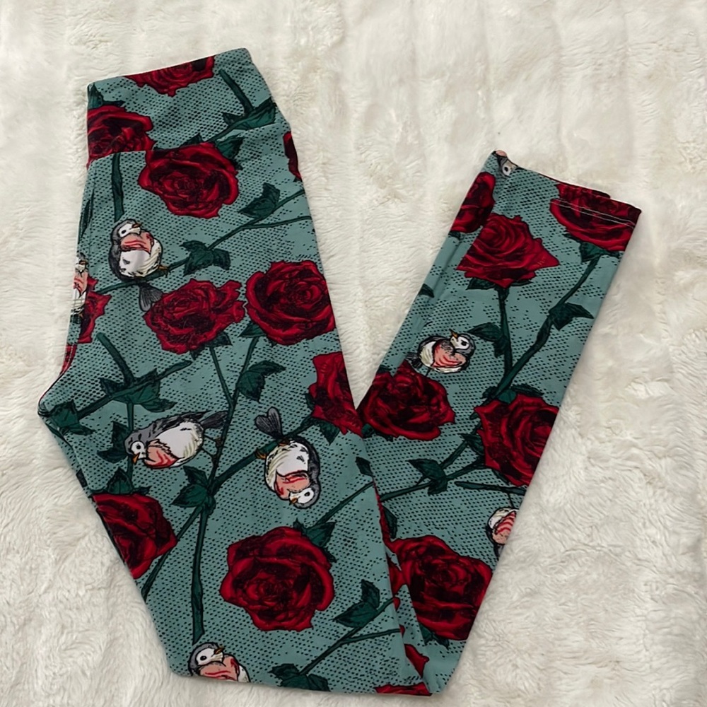 Lularoe Tween bird leggings